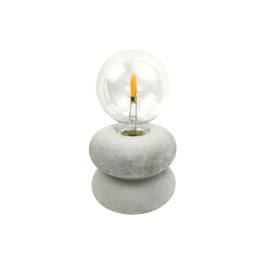 Otočná cementová základna LED stolní lampa