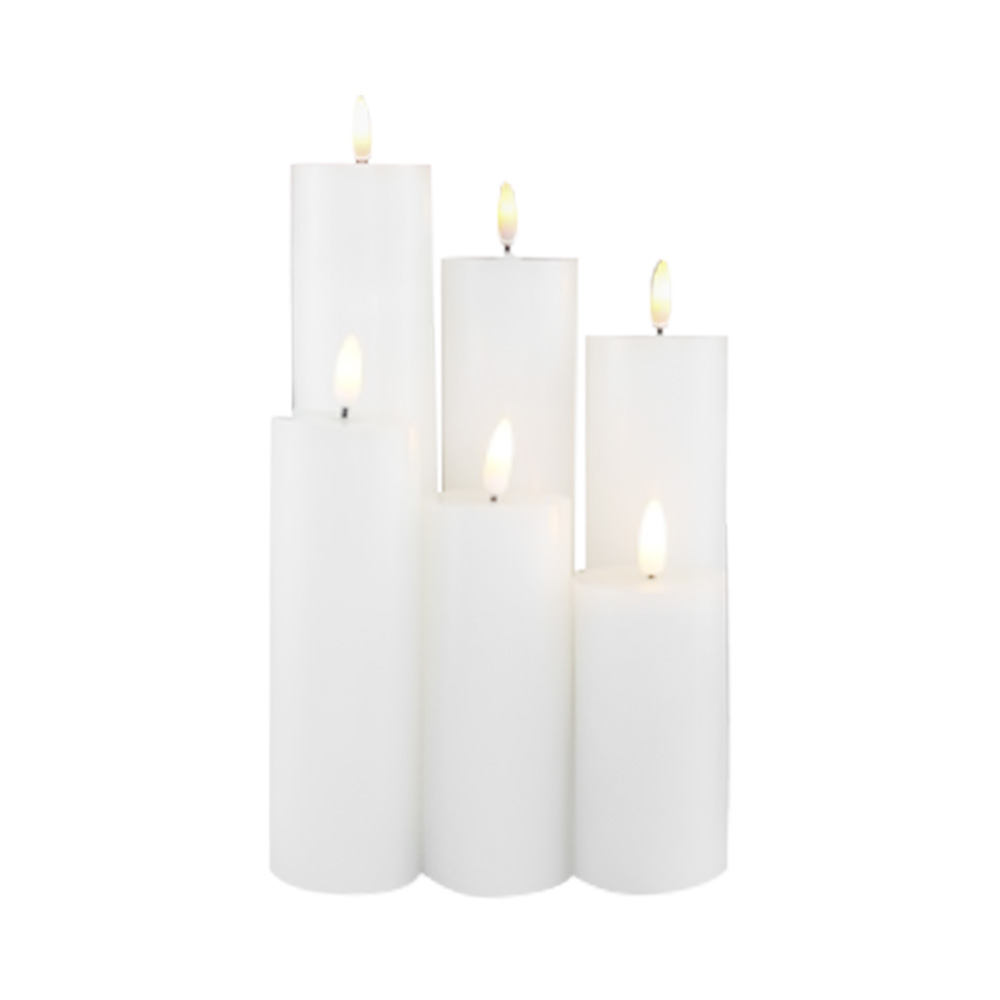3D plamen LED dekorativní svíčka